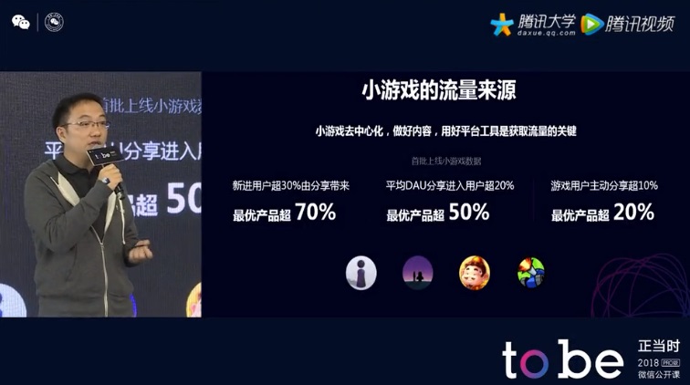 李卿详解小游戏规则:依靠分享导流平均30%,最强能力是关系链!