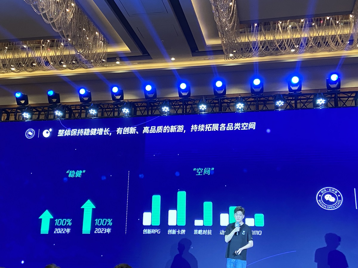 微信孟令刚:微信小游戏用户规模创新高,中重度游戏收入翻倍增长! | 游戏大观 | GameLook.com.cn