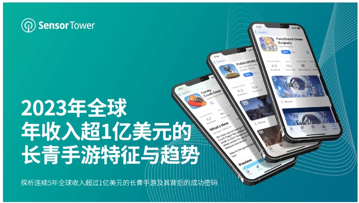 《2023年全球年收入超1亿美元的长青手游特征与趋势》-策略与RPG赛道长青手游市场空间最大：这款游戏为何屡获丰收？ 你也能做到！